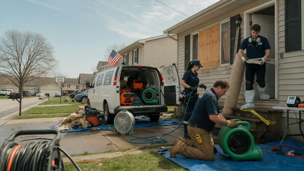 Water Damage Restoration in Swedesburg, IA near me